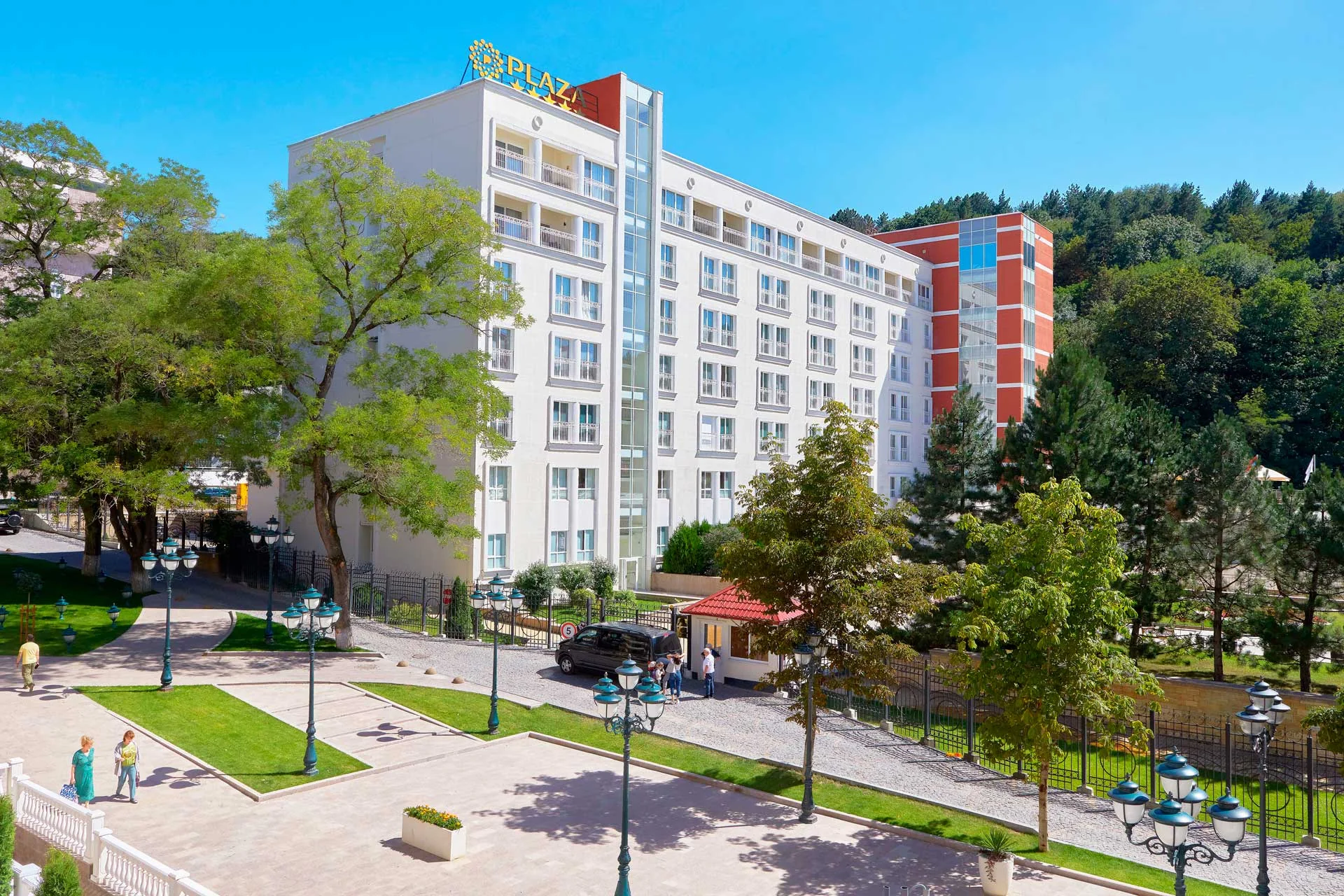 PLAZA SPA Кисловодск — настоящий фасад